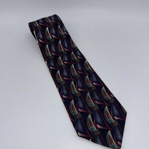 Pavia Tie Mens Silk Geometric Pattern Italian Necktie Business Classy Formal